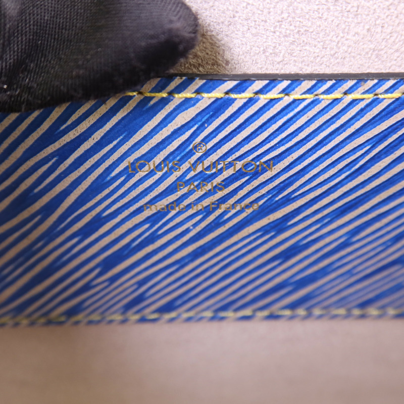 LOUIS VUITTON Epi Twist MM銀扣肩背袋-8