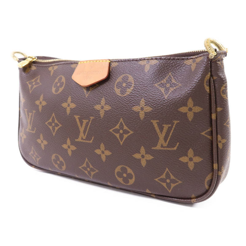 LOUIS VUITTON Monogram Multi Pochette Accessoires金扣肩背袋-2