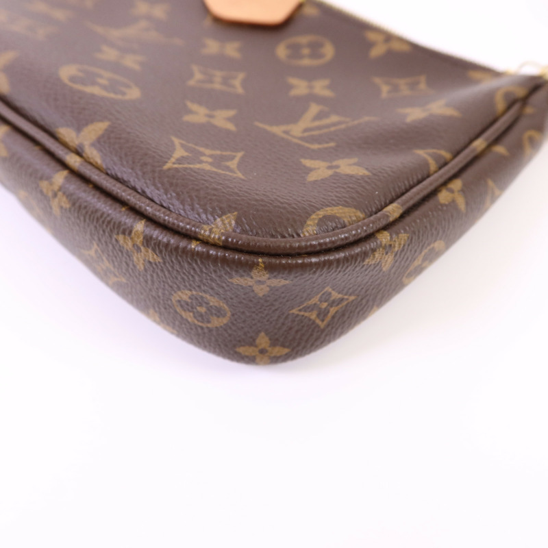 LOUIS VUITTON Monogram Multi Pochette Accessoires金扣肩背袋-18