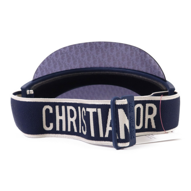 Dior PVC Blue Dior Oblique Visor Hat帽子-2