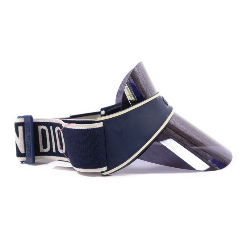 Dior PVC Blue Dior Oblique Visor Hat帽子-3