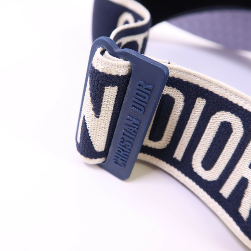 Dior PVC Blue Dior Oblique Visor Hat帽子-7