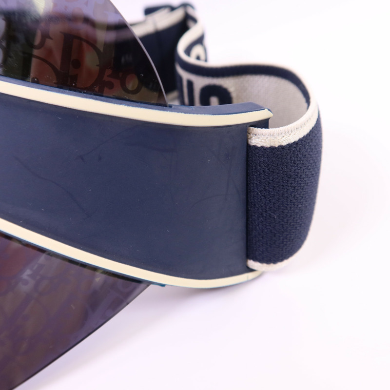 Dior PVC Blue Dior Oblique Visor Hat帽子-8