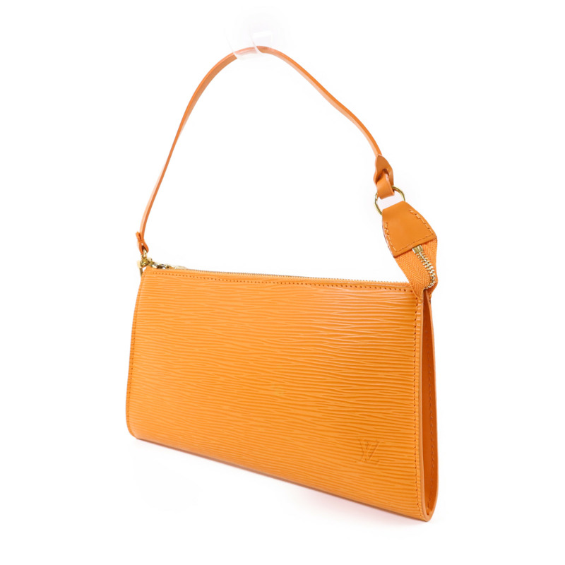 LOUIS VUITTON Epi Pochette Accessoires金扣肩背袋-2