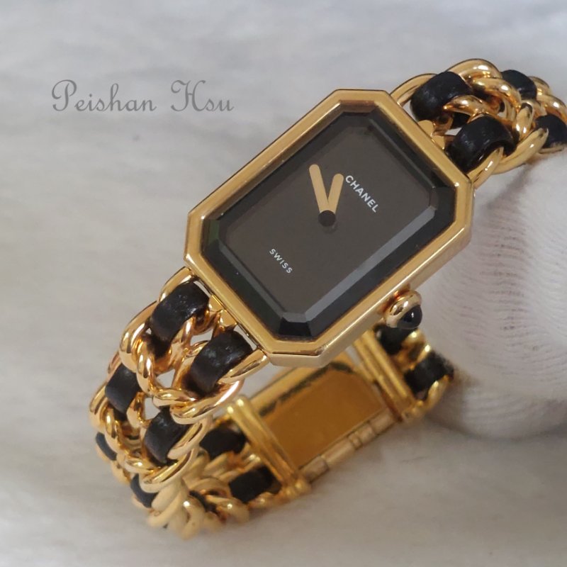 Chanel H0001 🌈實品拍照🌈香奈兒首映系列premiere手錶M尺寸~二手品整體約9.成新-1