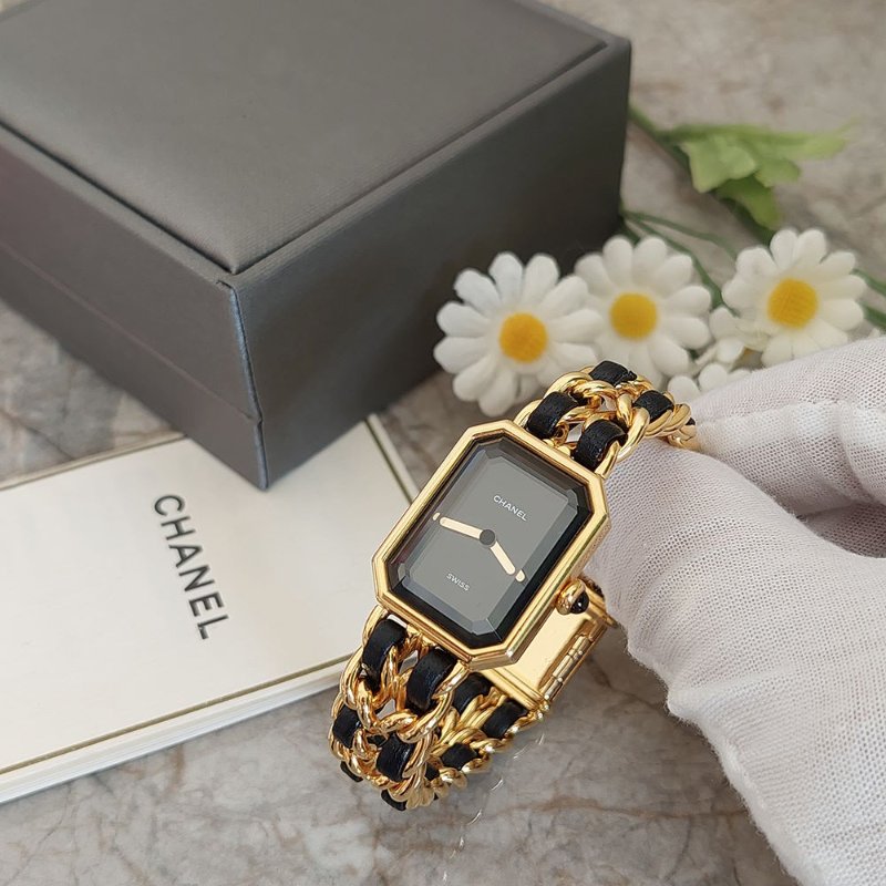 Chanel H0001 🌈實品拍照🌈香奈兒首映系列premiere手錶M尺寸~二手品整體約9.成新-3