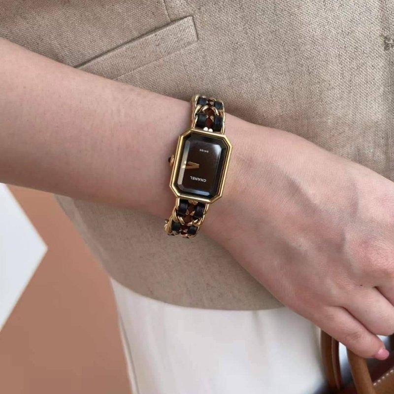 Chanel H0001 🌈實品拍照🌈香奈兒首映系列premiere手錶M尺寸~二手品整體約9.成新-6