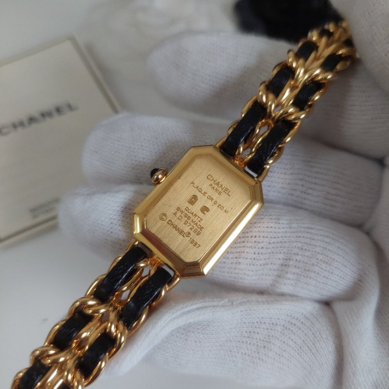 Chanel H0001 🌈實品拍照🌈香奈兒首映系列premiere手錶M尺寸~二手品整體約9.成新-27