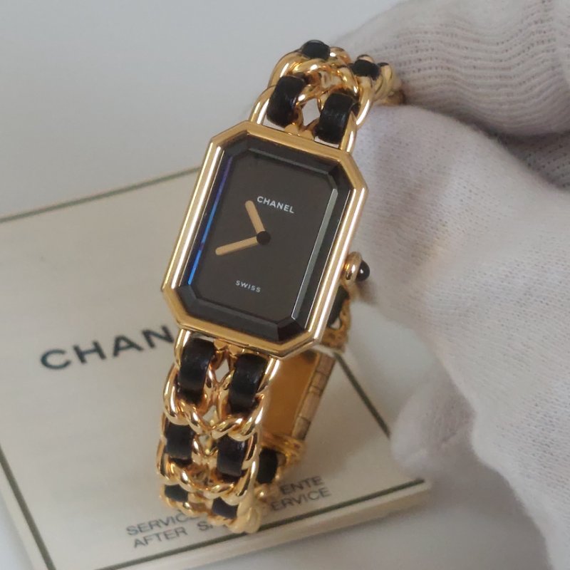 Chanel H0001 🌈實品拍照🌈香奈兒首映系列premiere手錶M尺寸~二手品整體約9.成新-53