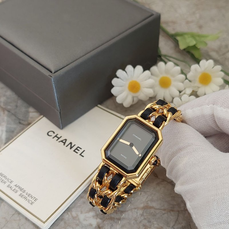 Chanel H0001 🌈實品拍照🌈香奈兒首映系列premiere手錶M尺寸~二手品整體約9.成新-54