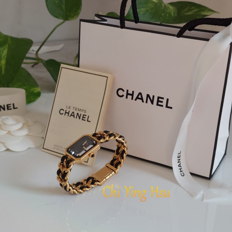 Chanel H0001 🌈實品拍照🌈香奈兒首映系列premiere手錶M尺寸~二手品整體約9.成新-55