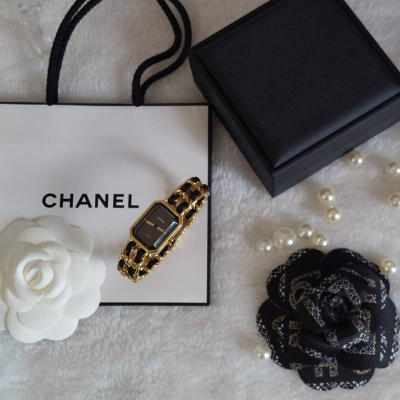 Chanel H0001 🌈實品拍照🌈香奈兒首映系列premiere手錶M尺寸~二手品整體約9.成新-56
