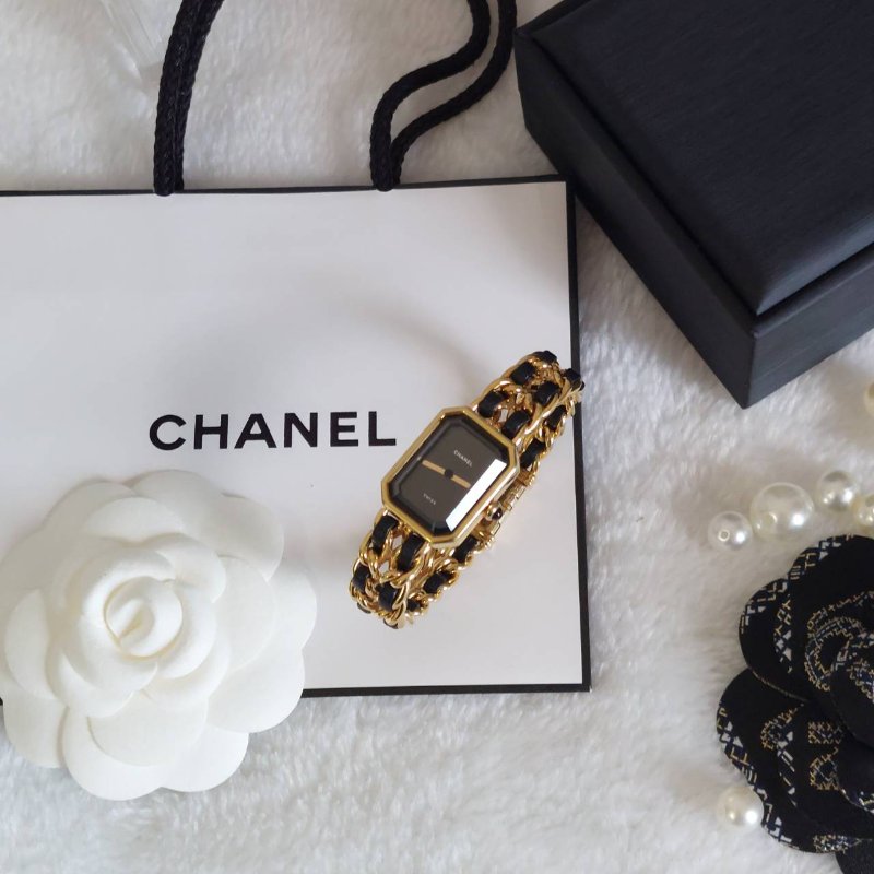 Chanel H0001 🌈實品拍照🌈香奈兒首映系列premiere手錶M尺寸~二手品整體約9.成新-59