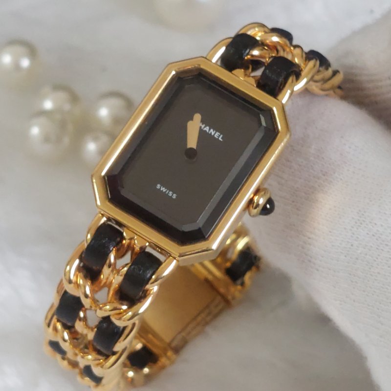 Chanel H0001 🌈實品拍照🌈香奈兒首映系列premiere手錶M尺寸~二手品整體約9.成新-62