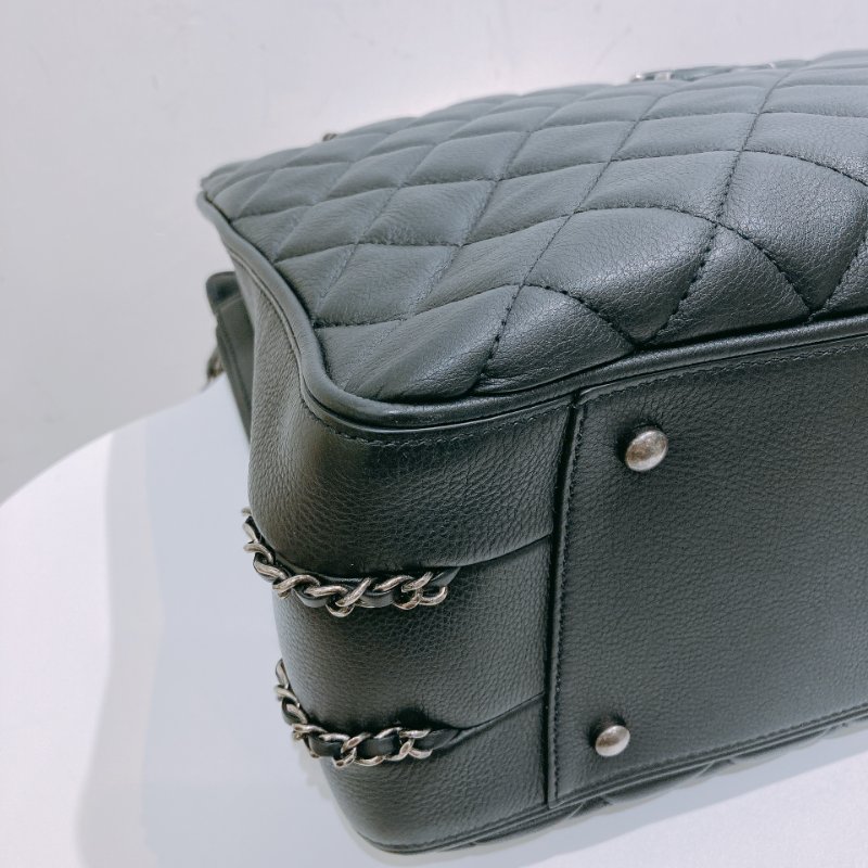 TW4572 Chanel 香奈兒 托特包 黑色牛皮 Tote Bag Calfskin Black x PHW-5