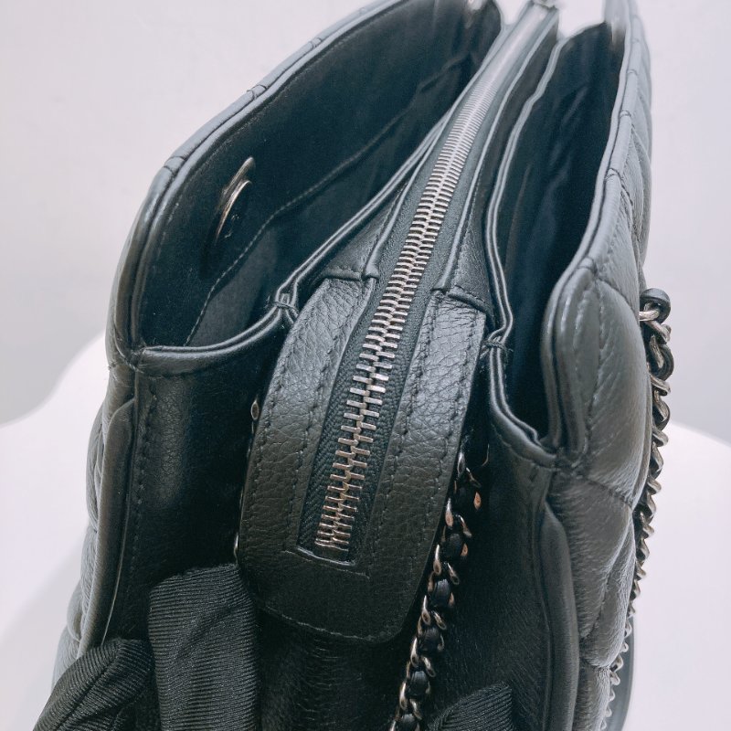 TW4572 Chanel 香奈兒 托特包 黑色牛皮 Tote Bag Calfskin Black x PHW-11