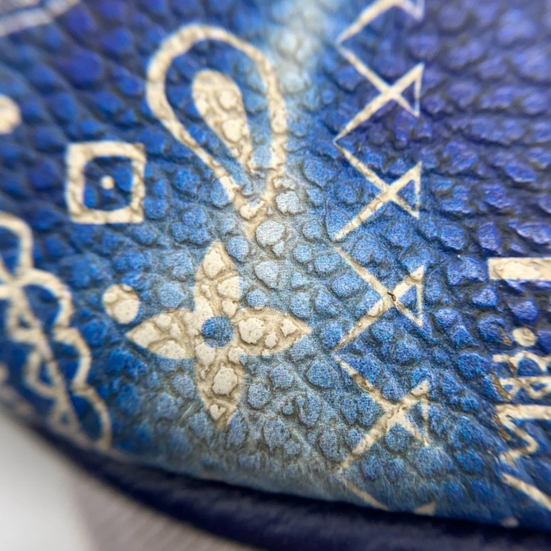 lv路易威登 Discovery PM Monogram Bandana 漂白藍 M2058 腰包-18