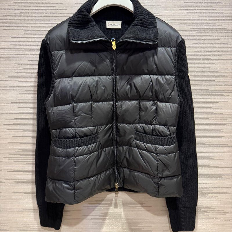 💎Han's house精品服飾💎moncler 羽絨 拼接 羊毛 外套-2