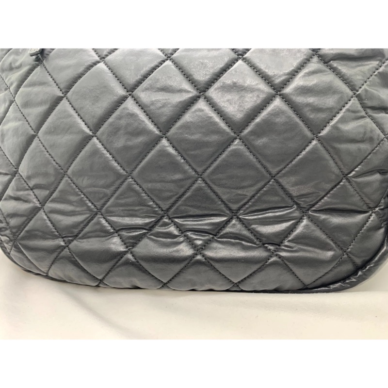 正品香奈兒 (CHANEL) 羊羔絨 Coco Cocoon 斜挎包/單肩包/尼龍包-7