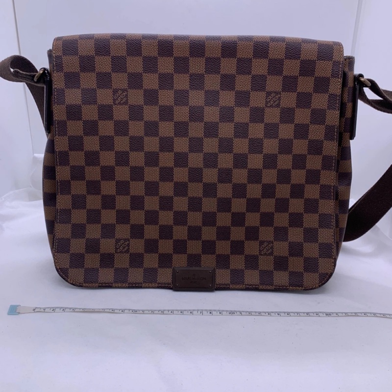LV路易威登 District MM 男士斜挎包 Damier 棕色棋格-7