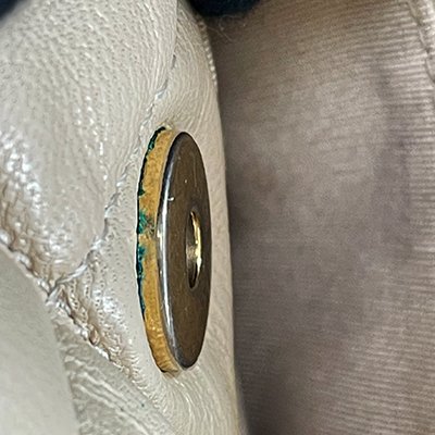 ＊奢華大道國際精品＊【CH0707】CHANEL 奶茶色小羊皮19大型口蓋包 AS1161-1