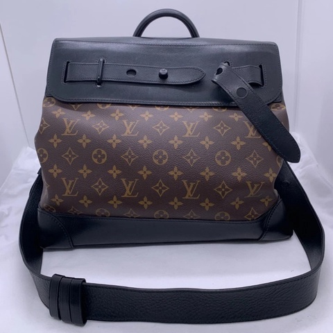 LV路易威登Solar Ray Steamer PM字母圖案單肩手提包