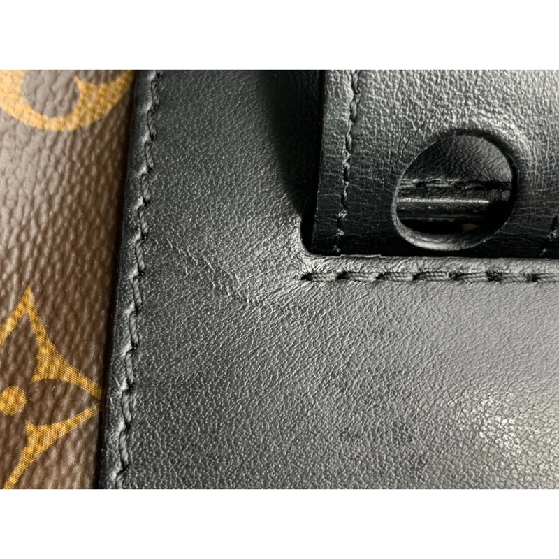 LV路易威登Solar Ray Steamer PM字母圖案單肩手提包-19