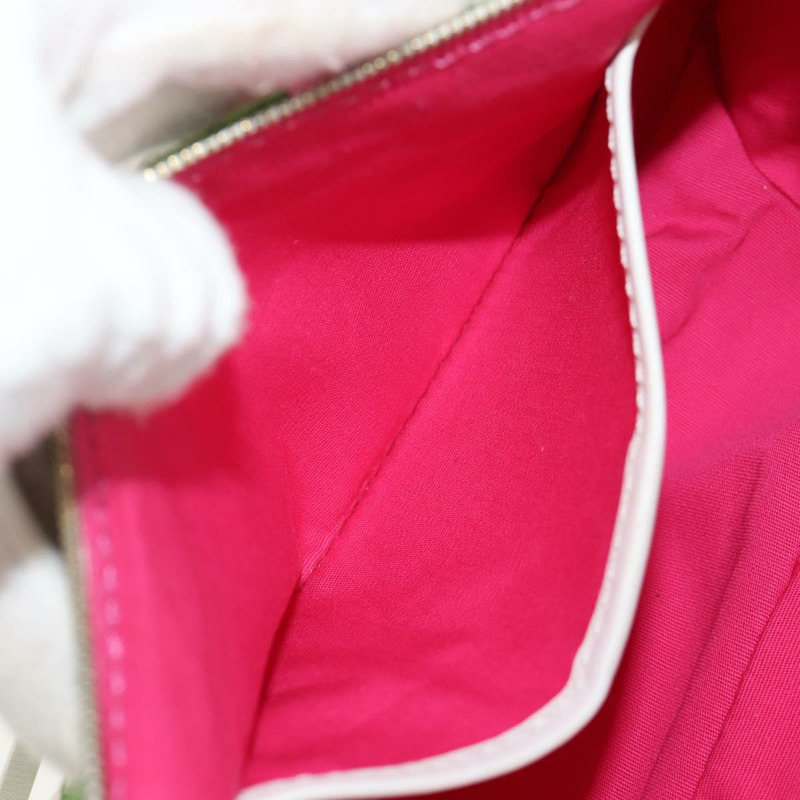 【日本直送】CELINE 帆布綠金色配件包 Auth 153858V-20