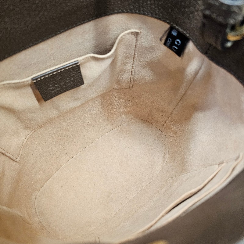 [經典好物甜價❣️] Gucci Ophidia 金釦束口小號手提斜背水桶包-14