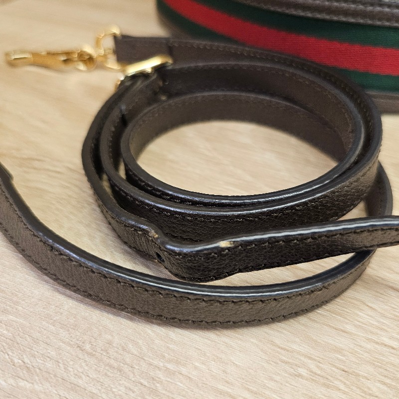 [經典好物甜價❣️] Gucci Ophidia 金釦束口小號手提斜背水桶包-20