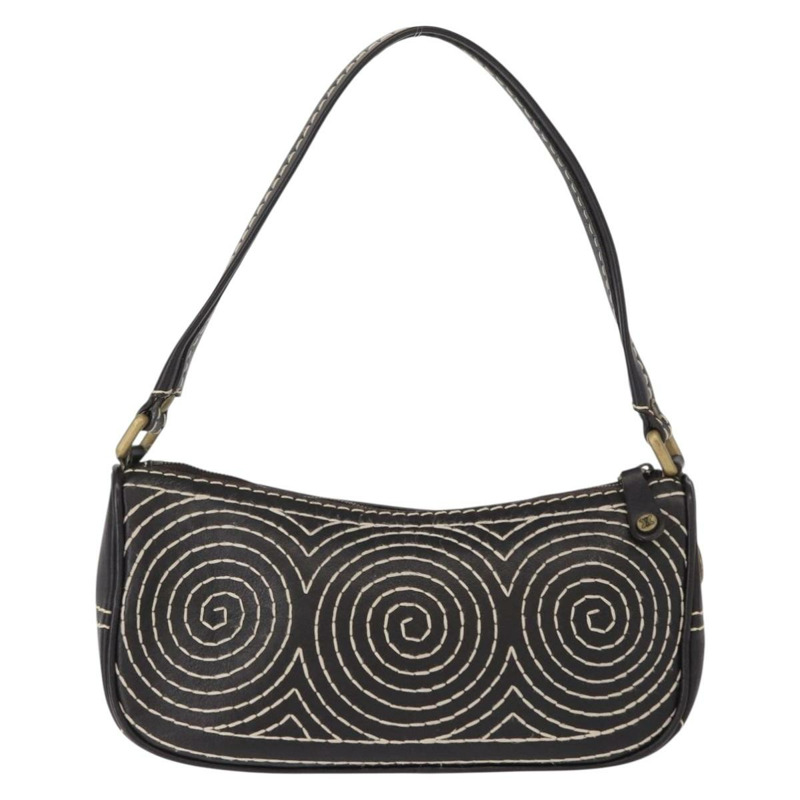 【日本直送】CELINE 配件包 帆布 棕色 Auth 154612V-1