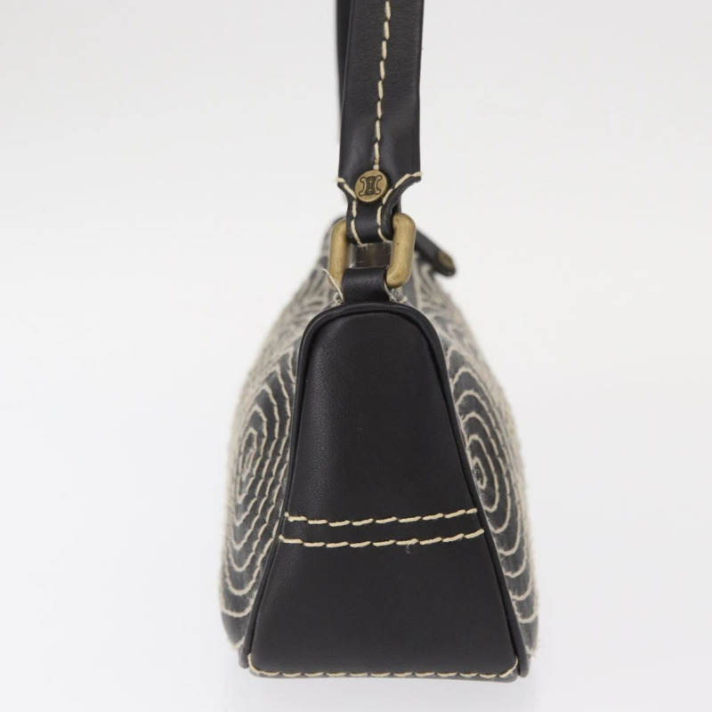 【日本直送】CELINE 配件包 帆布 棕色 Auth 154612V-2