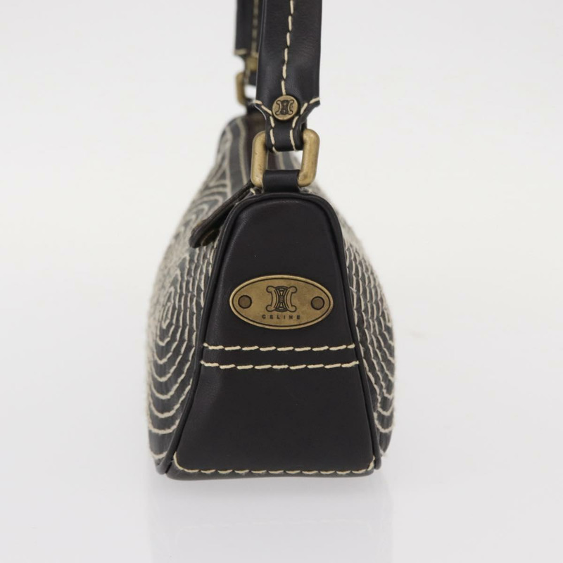 【日本直送】CELINE 配件包 帆布 棕色 Auth 154612V-3