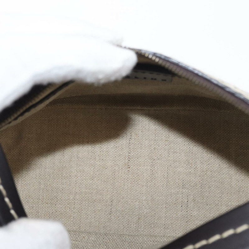 【日本直送】CELINE 配件包 帆布 棕色 Auth 154612V-9