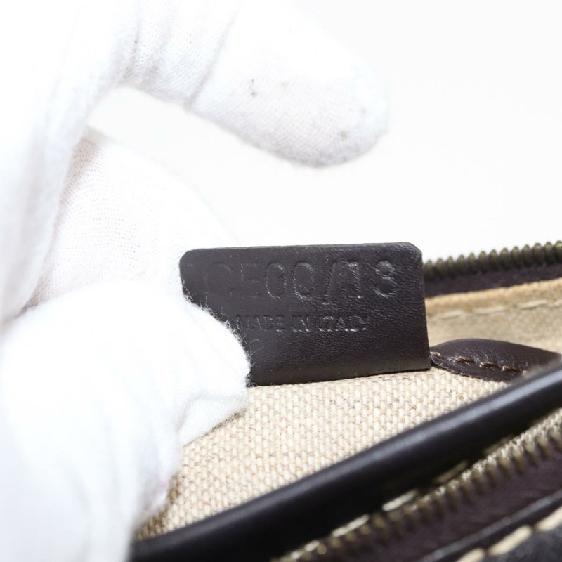 【日本直送】CELINE 配件包 帆布 棕色 Auth 154612V-10