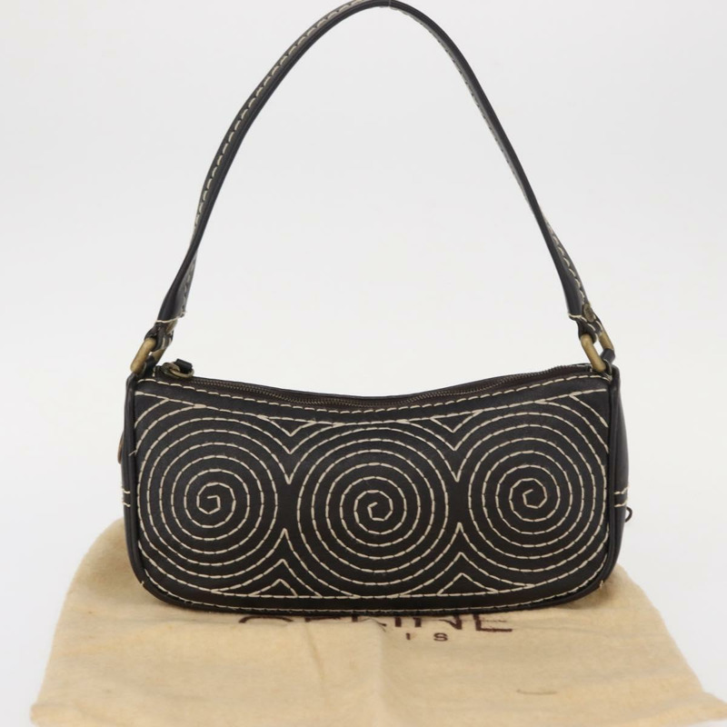 【日本直送】CELINE 配件包 帆布 棕色 Auth 154612V-11