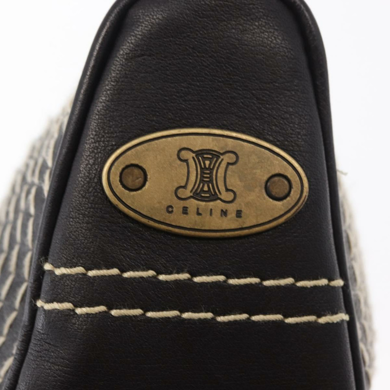 【日本直送】CELINE 配件包 帆布 棕色 Auth 154612V-17