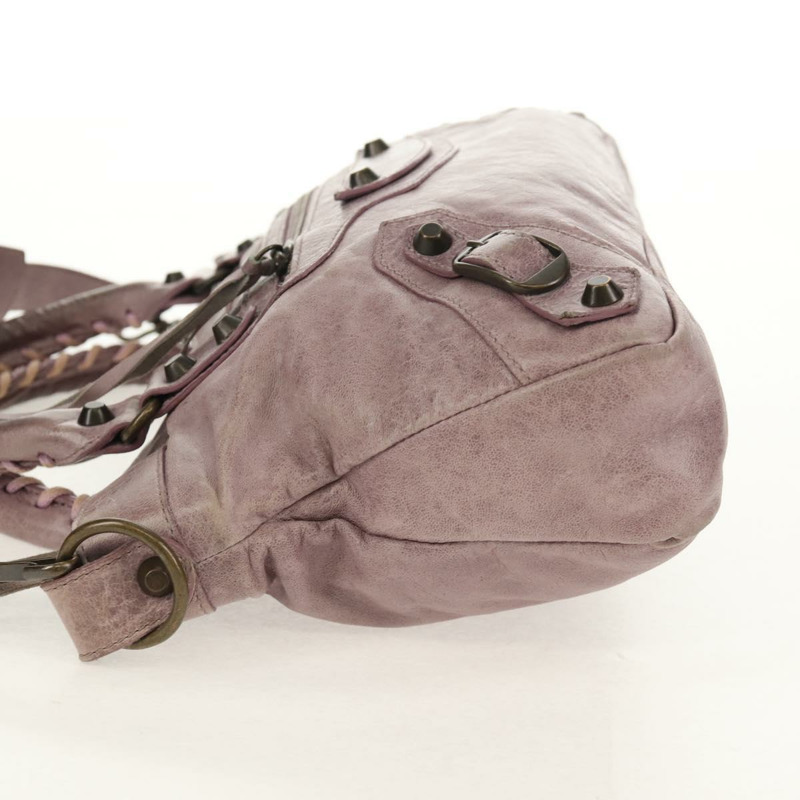 【日本直送】BALENCIAGA The City 手提包 皮革 2way 紫色 103208 正品 148620V-2