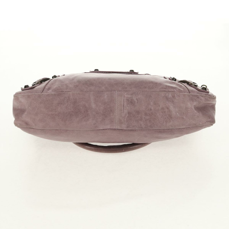 【日本直送】BALENCIAGA The City 手提包 皮革 2way 紫色 103208 正品 148620V-4