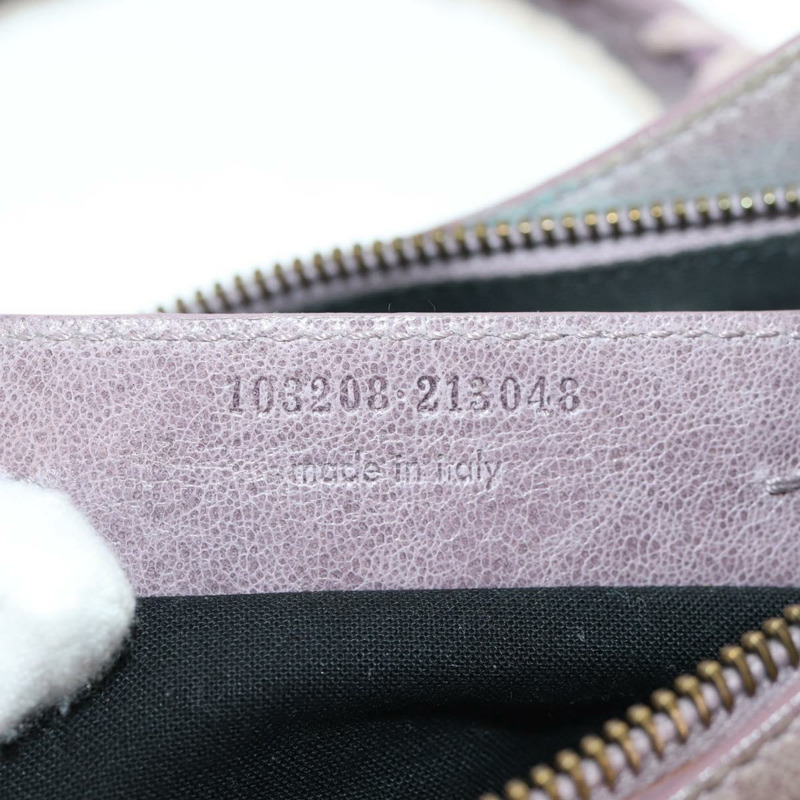 【日本直送】BALENCIAGA The City 手提包 皮革 2way 紫色 103208 正品 148620V-10