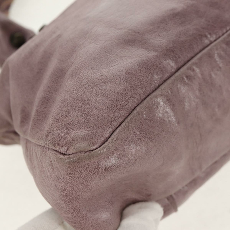 【日本直送】BALENCIAGA The City 手提包 皮革 2way 紫色 103208 正品 148620V-18