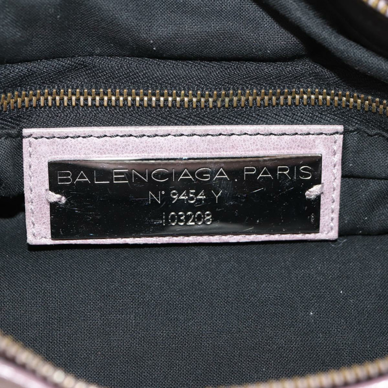 【日本直送】BALENCIAGA The City 手提包 皮革 2way 紫色 103208 正品 148620V-21