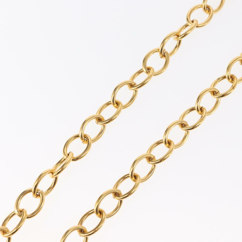 【日本直送】香奈兒 COCO 標誌項鍊，金屬金色 CC 標誌，正品編號 154033SAV-14