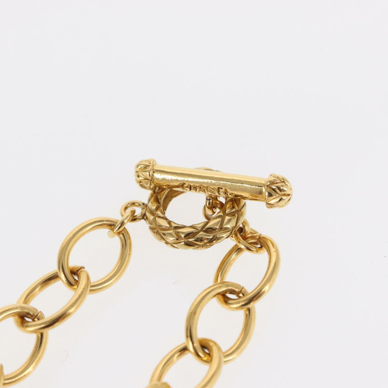 【日本直送】香奈兒 COCO 標誌項鍊，金屬金色 CC 標誌，正品編號 154033SAV-17