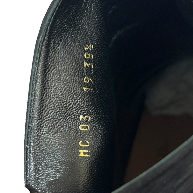 【美收精品】DIOR 黑色麂皮高根靴子 4-566-6