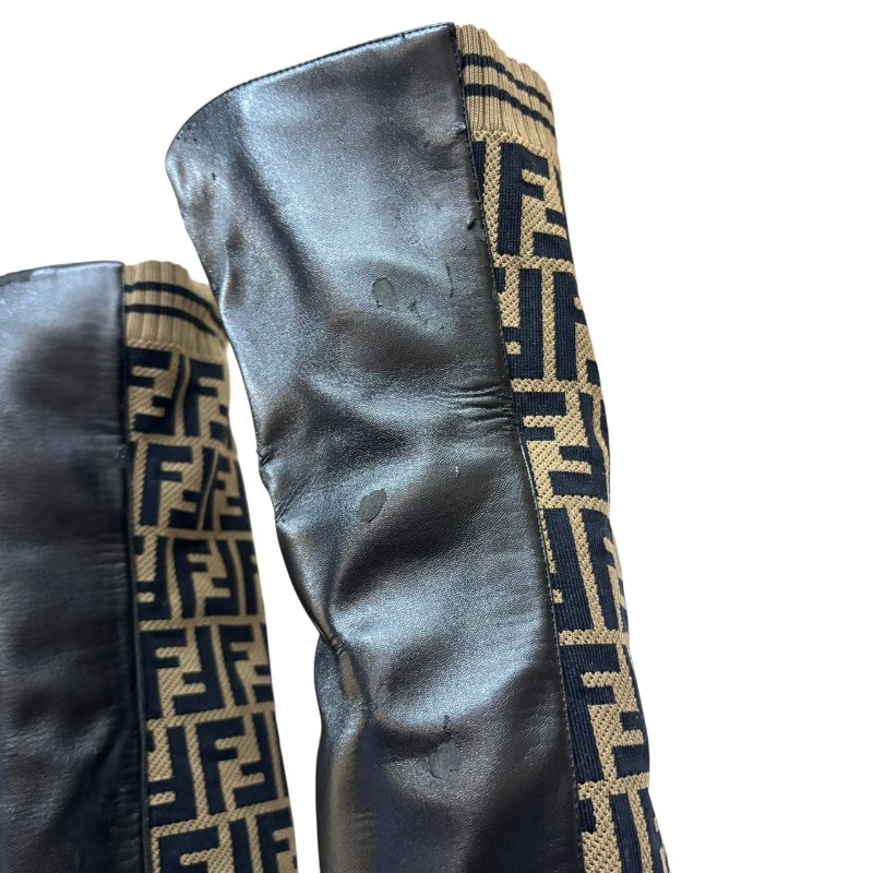 【美收精品】FENDI 老花長靴 4-567-8