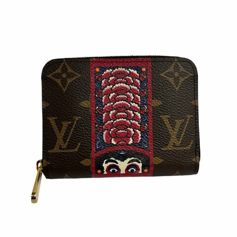【美收精品】LV 日本藝妓老花零錢包 4-577