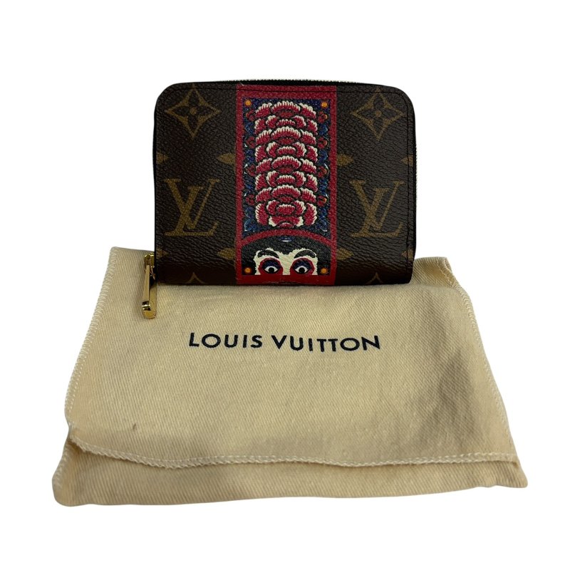 【美收精品】LV 日本藝妓老花零錢包 4-577-11