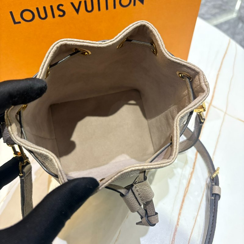 *SHIHNA名牌精品* LV Nano Noé 大象灰壓紋小水桶-4