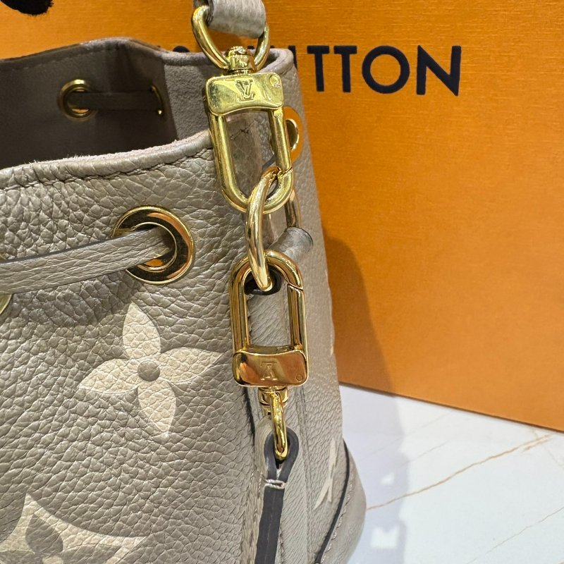 *SHIHNA名牌精品* LV Nano Noé 大象灰壓紋小水桶-5